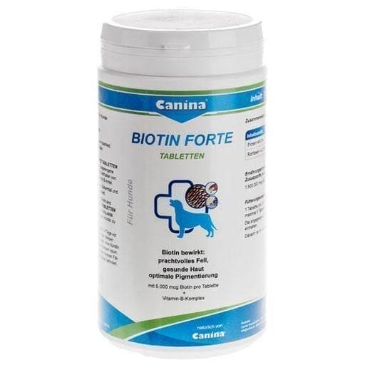 Biotin Forte for dogs tablets vet. ELIVERA UK