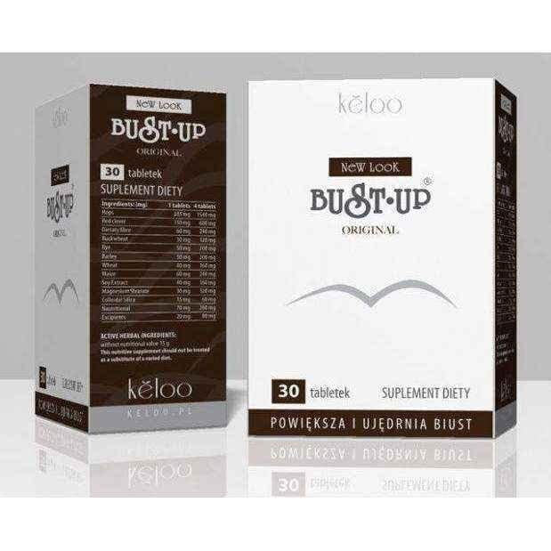 BUST-UP New Look Original x 120 tablets (4x30 Table.) - 3opakowania + 4 pack FREE UK