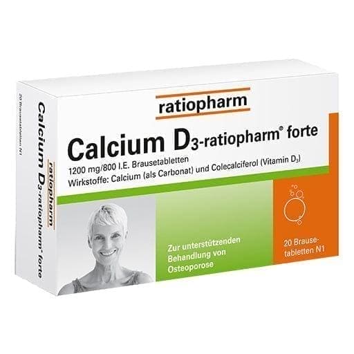 CALCIUM D3-ratiopharm forte, calcium carbonate, cholecalciferol, vitamin D3 UK