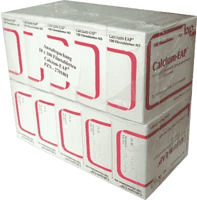 CALCIUM EAP gastro-resistant tablets UK