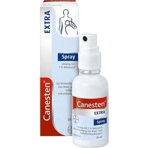 CANESTEN Extra Bifonazole Spray fungi Malassezia, Corynebacterium UK