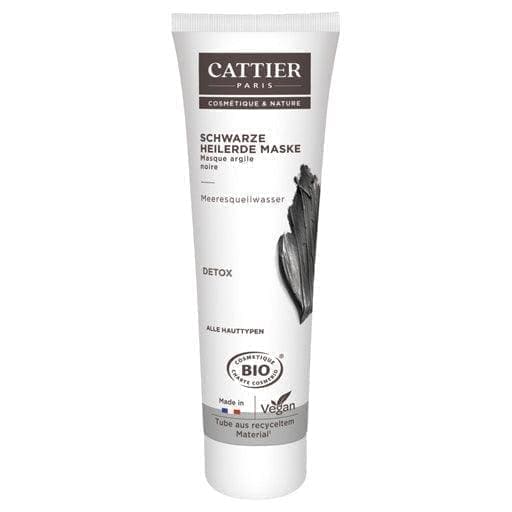 CATTIER black healing clay mask (cattier kozmetika) face masks UK