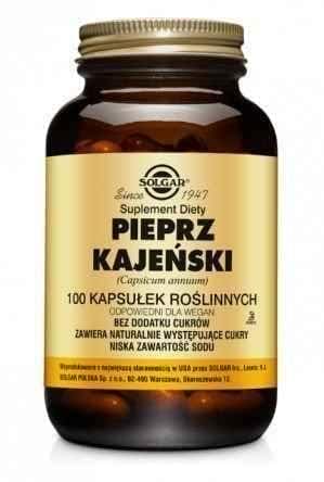 Cayenne pepper x 100 vegetable capsules UK