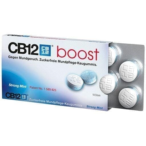 CB12 boost DRY MOUTH, bad breath chewing gum UK