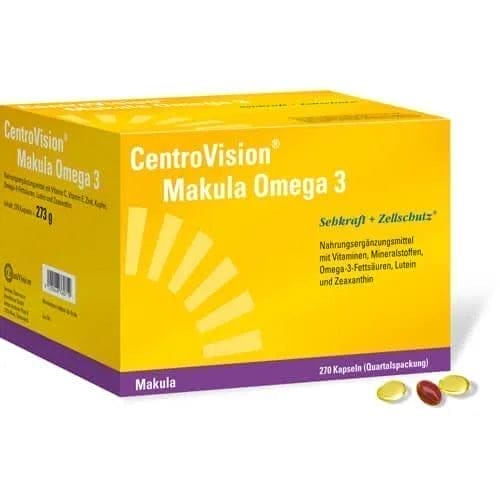 CENTROVISION Macula Omega-3 Capsules UK
