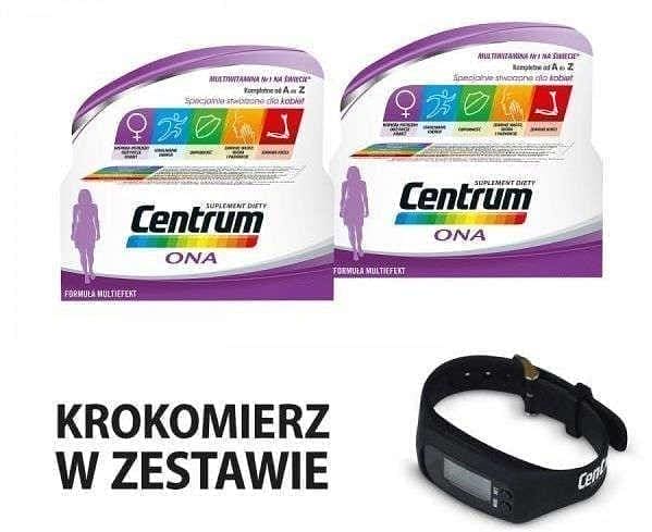 Centrum She x 30 + 30 + FREE pedometer UK