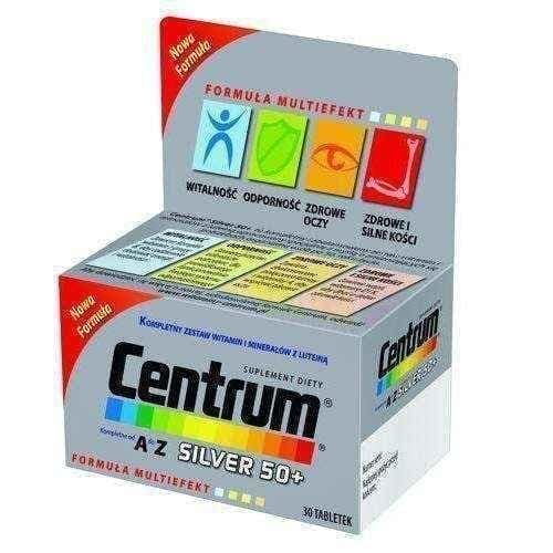 CENTRUM Silver AZ 50+ x 30 tablets UK