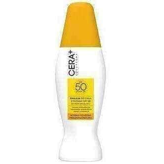 CERA+ Body emulsion with SPF50 filters for sensitive skin 150ml UK