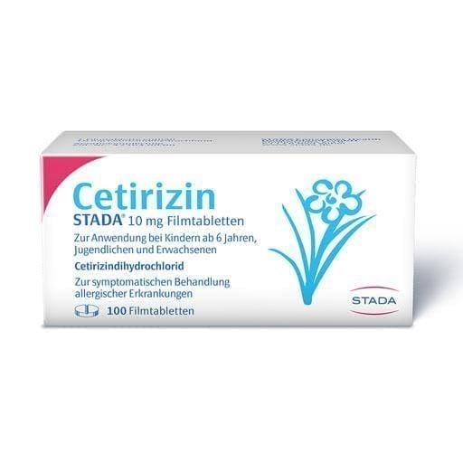 Cetirizine hydrochloride STADA 10 mg UK