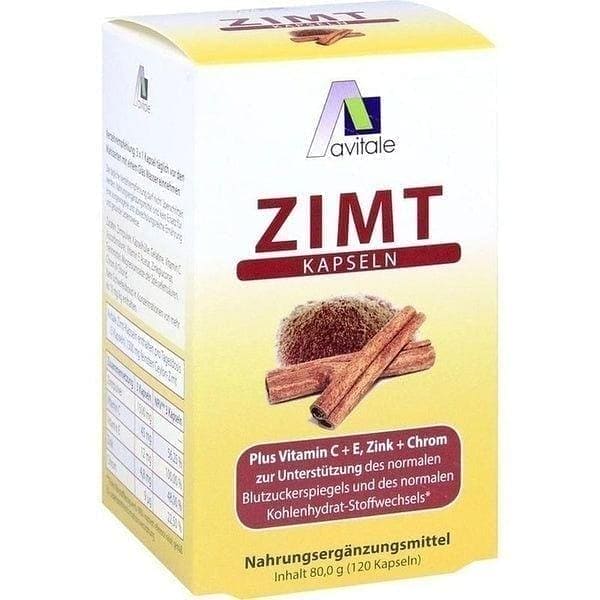 CINNAMON CAPSULES 500 mg+Vitamin C+E UK