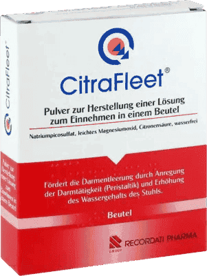 CITRAFLEET Ingestion, sodium picosulfate sachet, can't empty bowels UK