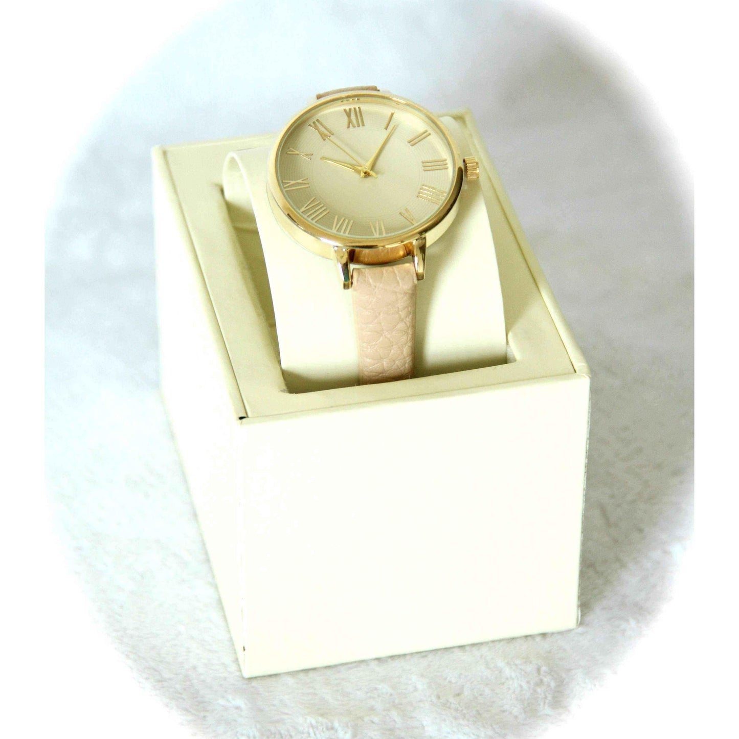 Classic Leather Band Watch | Brown or White UK