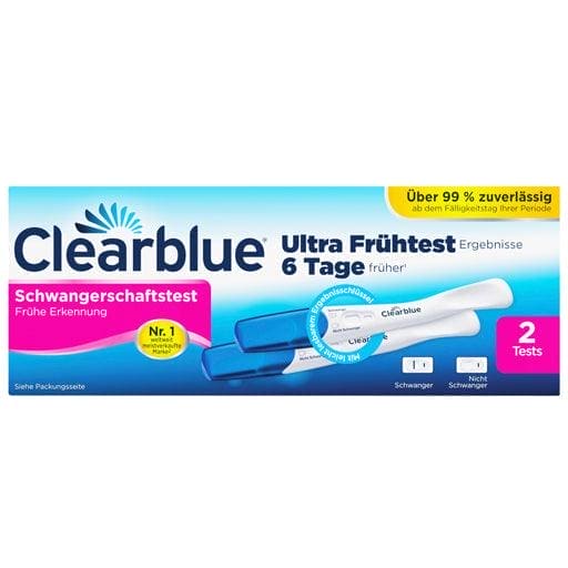CLEARBLUE pregnancy test early detection UK