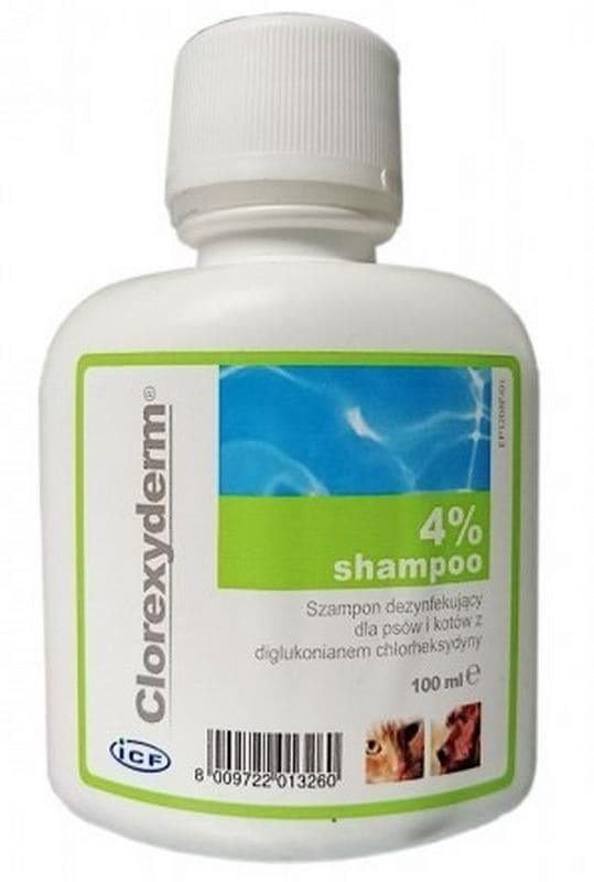 Clorexyderm dog shampoo Antibacterial antifungal shampoo for dogs c ELIVERA UK