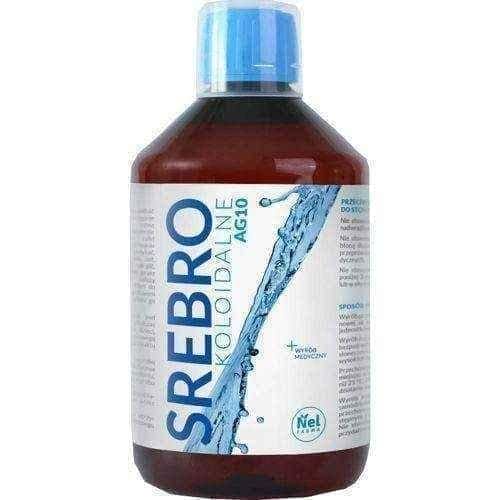 Colloidal silver AG10 liquid 500ml UK