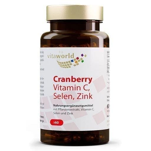 CRANBERRY, VITAMIN C, Selenium, Zinc UK