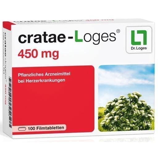 CRATAE-LOGES 450 mg crataegus monogyna, hawthorn UK