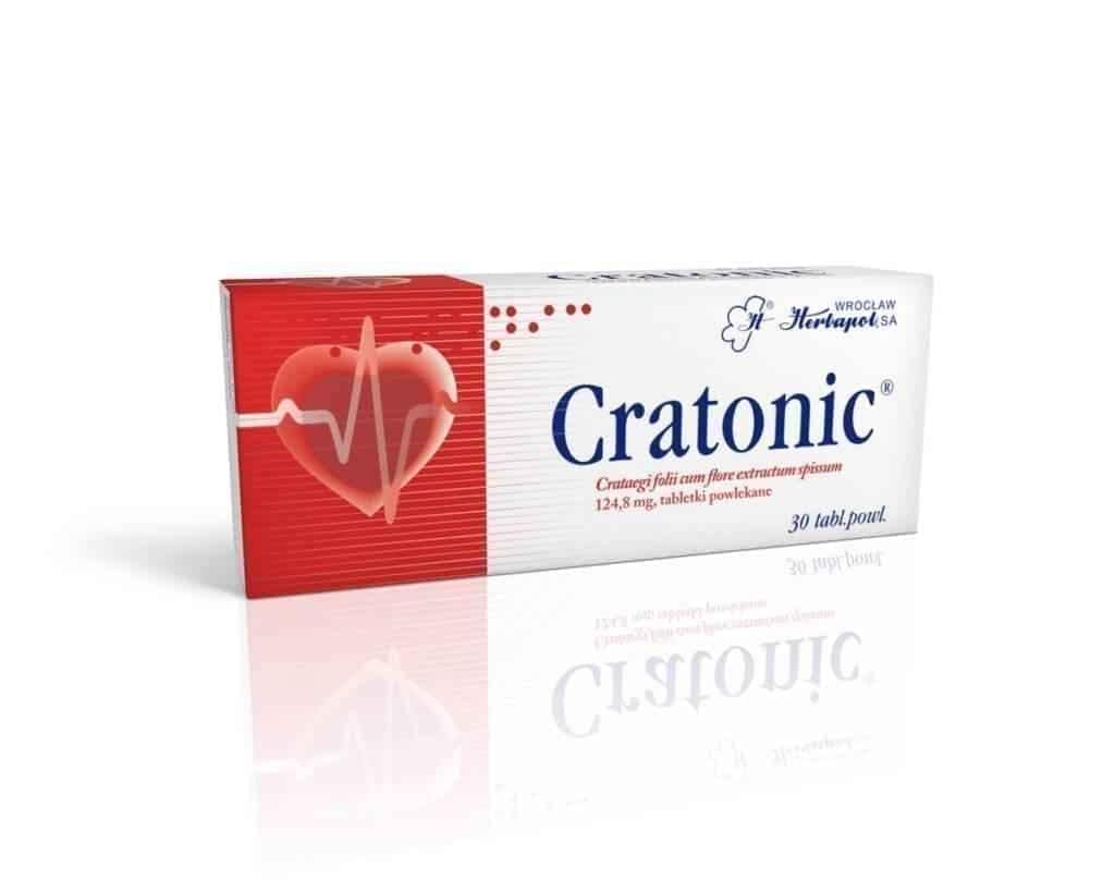 CRATONIC, cardiac performance (NYHA grade I and II), states of easy fatigue UK