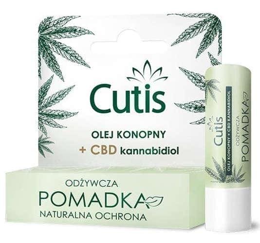 Cutis nourishing lipstick with hemp oil + CBD 5g UK