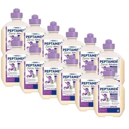 Cystic fibrosis, acute pancreatitis, PEPTAMEN Junior Advance Neutral SmartFlex liquid UK