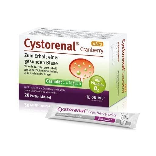 CYSTORENAL Cranberry plus UK
