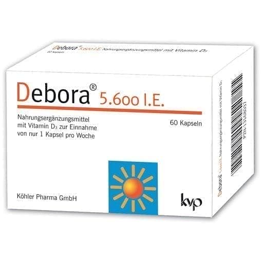 DEBORA 5,600 IU vitamin D3, vitamin D deficiency UK