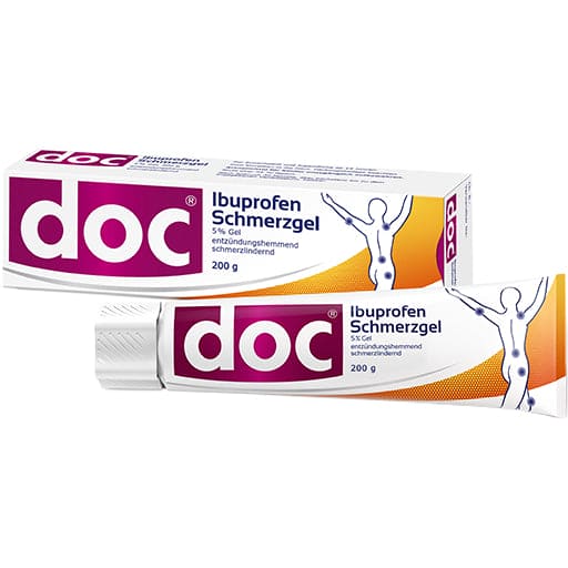 Deep relief joint pain gel, DOC IBUPROFEN pain gel 5% UK