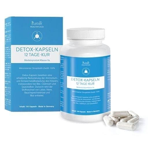 DETOX capsules 12-day cure, best detox capsules UK