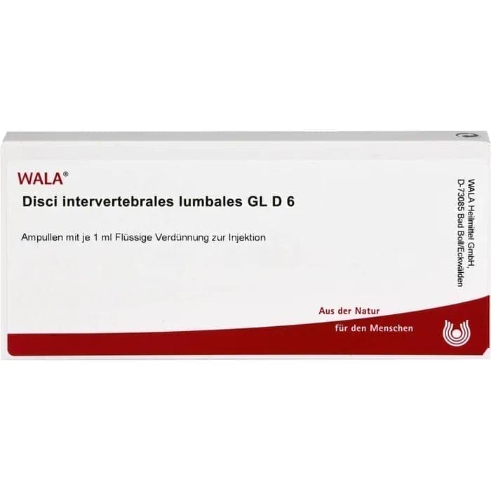 DISCI intervertebral lumbar GL D 6 ampoules UK