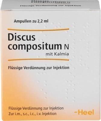 DISCUS compositum N Kalmia latifolia ampoules 100 pc UK