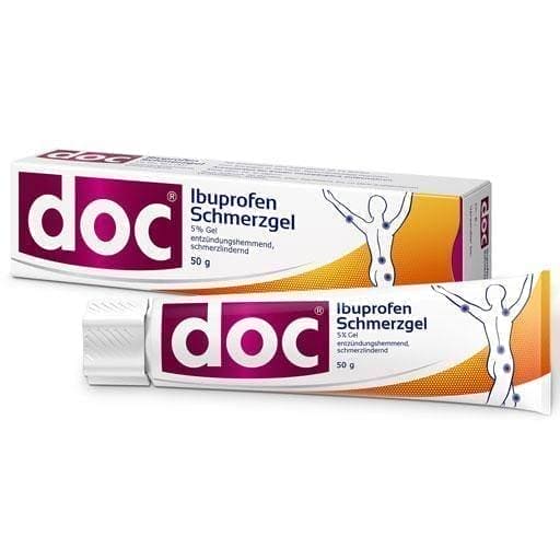 DOC IBUPROFEN pain gel 5% 50 g UK