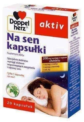 DOPPELHERZ Aktiv Na Sen x 20 capsules UK