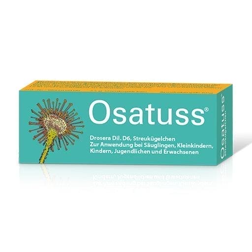 Dry irritating cough, Drosera, homeopathic medicine, OSATUSS globules UK