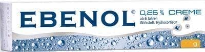 EBENOL 0.25% hydrocortisone cream UK