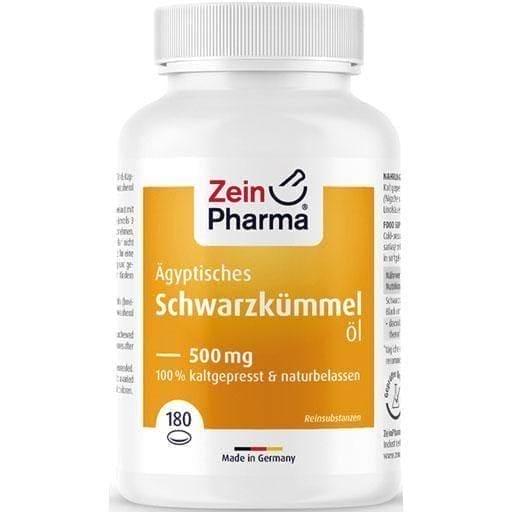Egyptian black cumin Seed Oil Capsules 500 mg 180 pcs UK