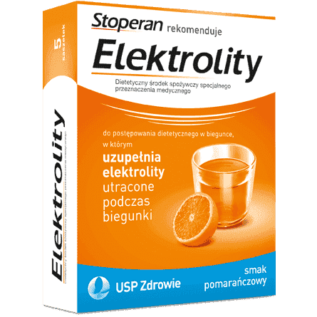 Electrolytes x 5 sachets orange flavor UK