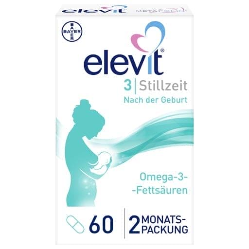 ELEVIT 3 breastfeeding soft capsules UK