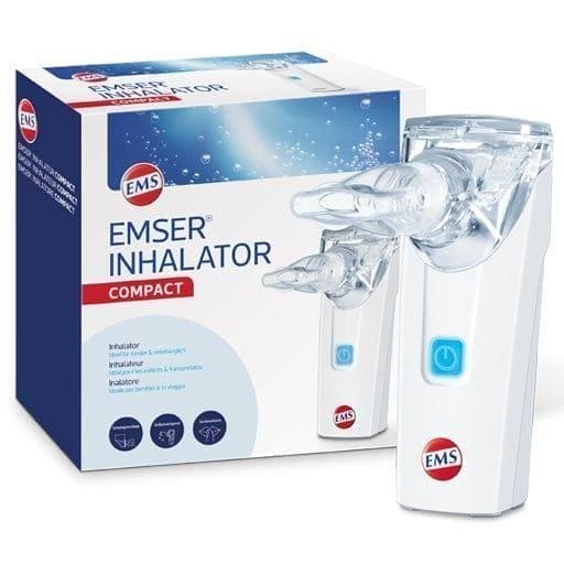 EMSER Inhalator compact, acute bronchitis, chronic bronchitis, pneumonia UK