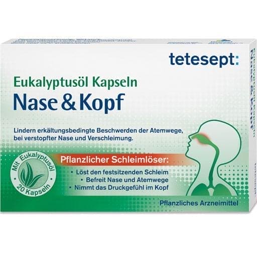 eucalyptus oil capsules nose & head UK