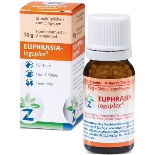 EUPHRASIA-LOGOPLEX globules vet. dog viral, bacterial infectious diseases, colds, cat flu UK