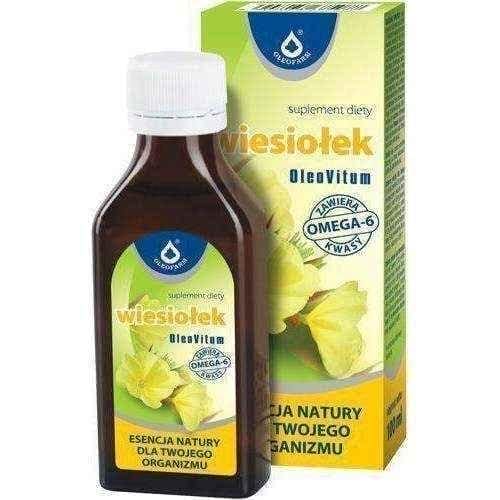 Evening primrose OleoVitum 100ml, evening primrose oil UK