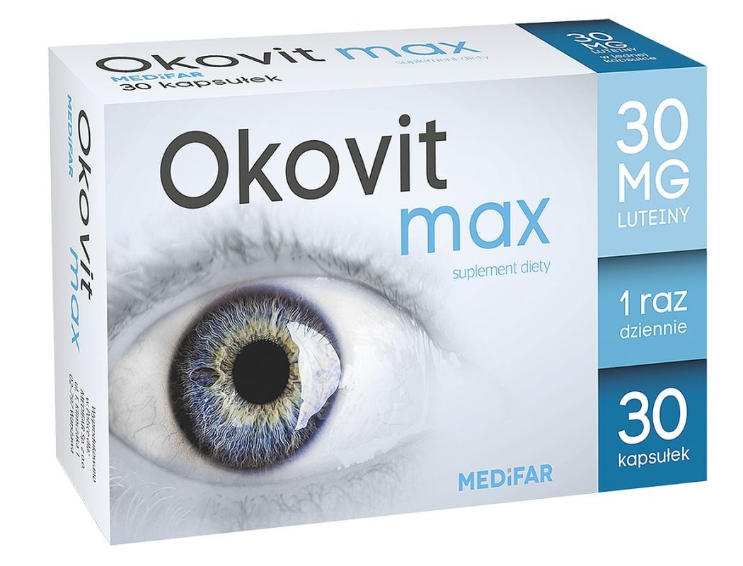 eye fatigue Okovit Max 30 tablets