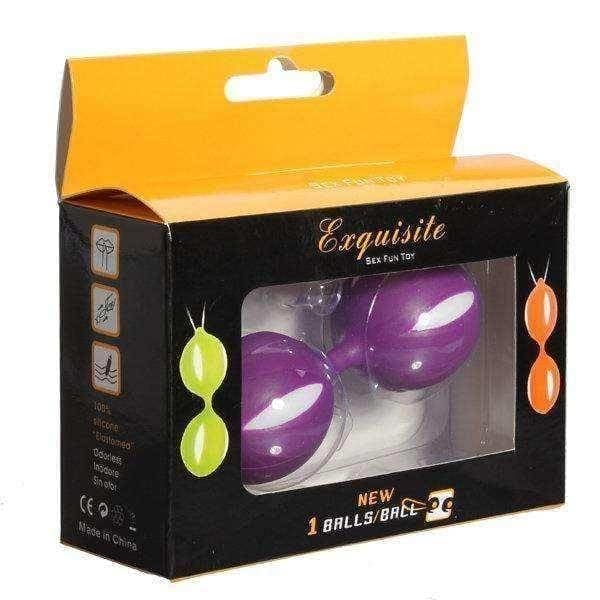 Female Purple Reduced Vaginal Dumbbell Ball Reduce Negative Ball UK