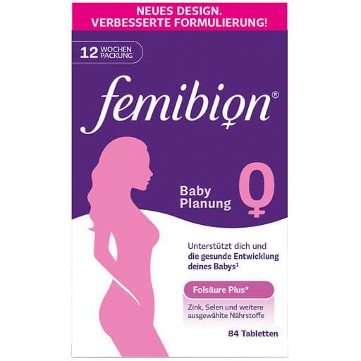 FEMIBION 0 baby planning tablets, pregnancy UK