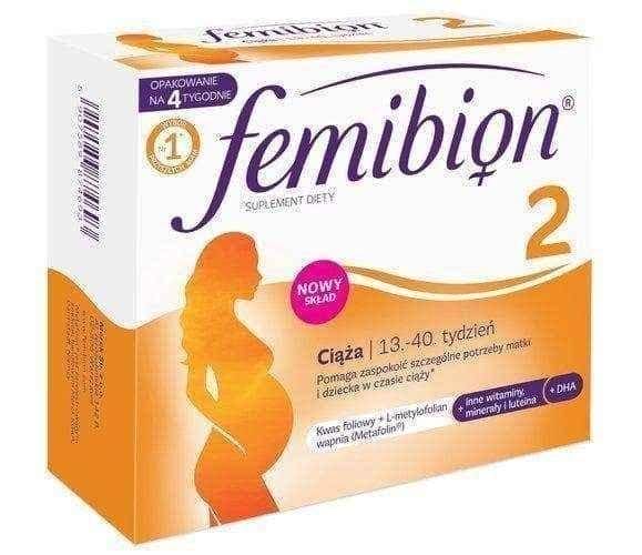 Femibion 2 Pregnancy x 28 tablets. + 28 capsules UK
