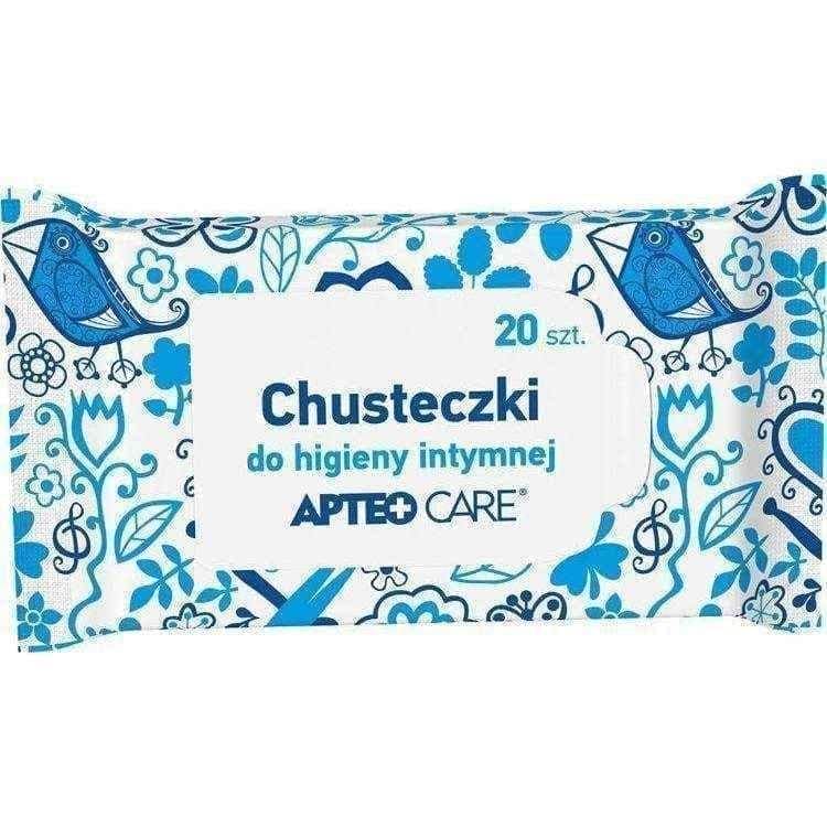Feminine wipes | APTEO CARE Intimate hygiene wipes x 20 pieces UK