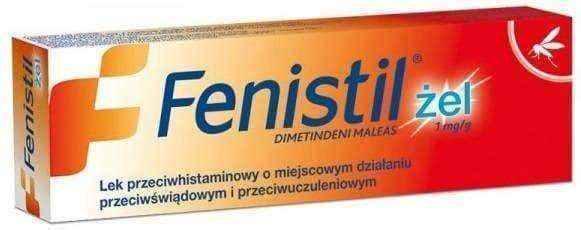 Fenistil gel 50g UK