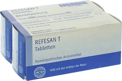 Ferrum phosphoricum, magnesium phosphoricum, REFESAN T tablets UK