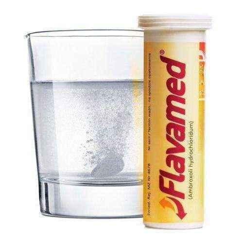 FLAVAMED 60mg x 10 effervescent tablets 12+ dry cough remedies UK