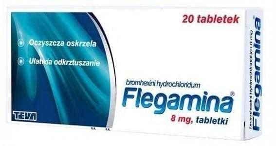 FLEGAMINA 8mg x 20 tablets cystic fibrosis UK